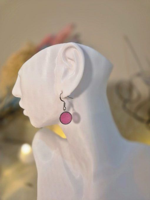 Boucles d'oreilles mini argenté