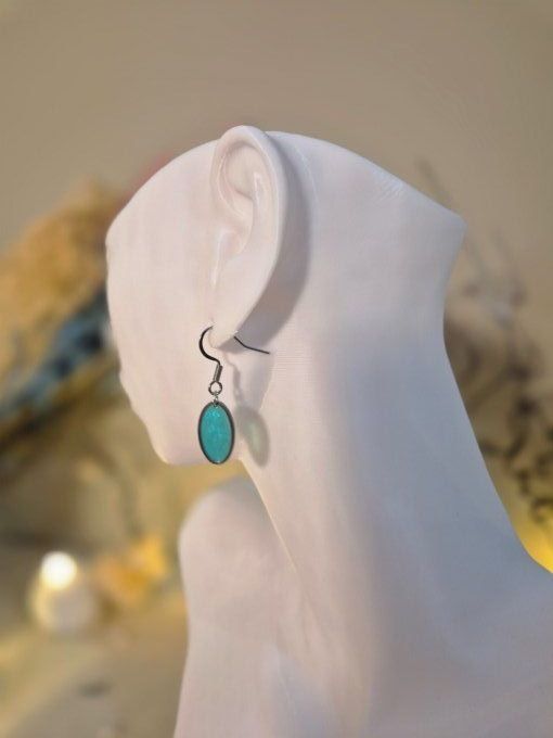 Boucles d'oreilles mini argenté